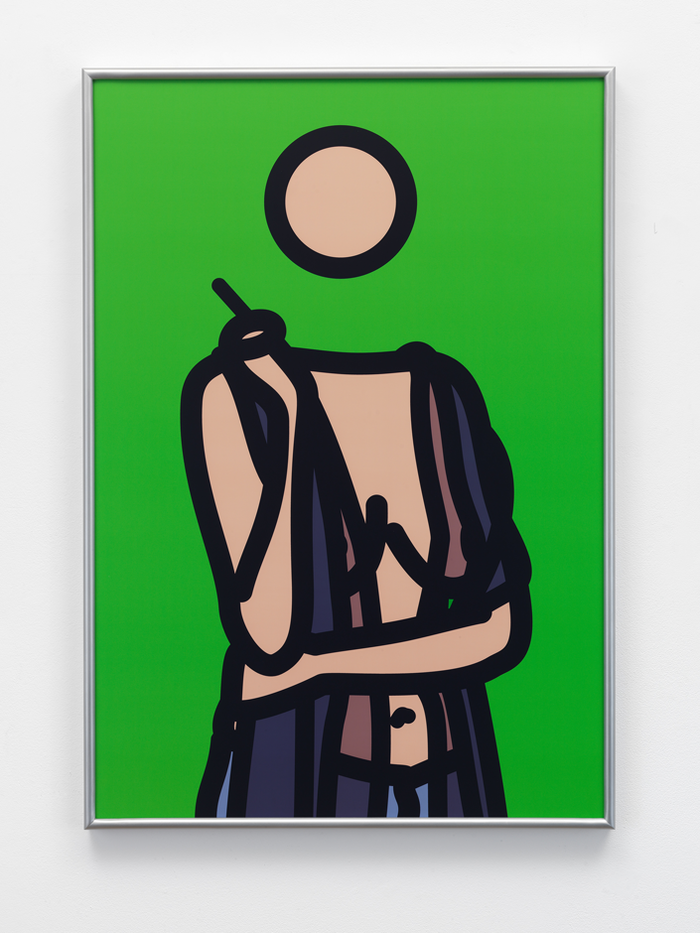 Ruth with cigarette. 5 | Julian Opie
